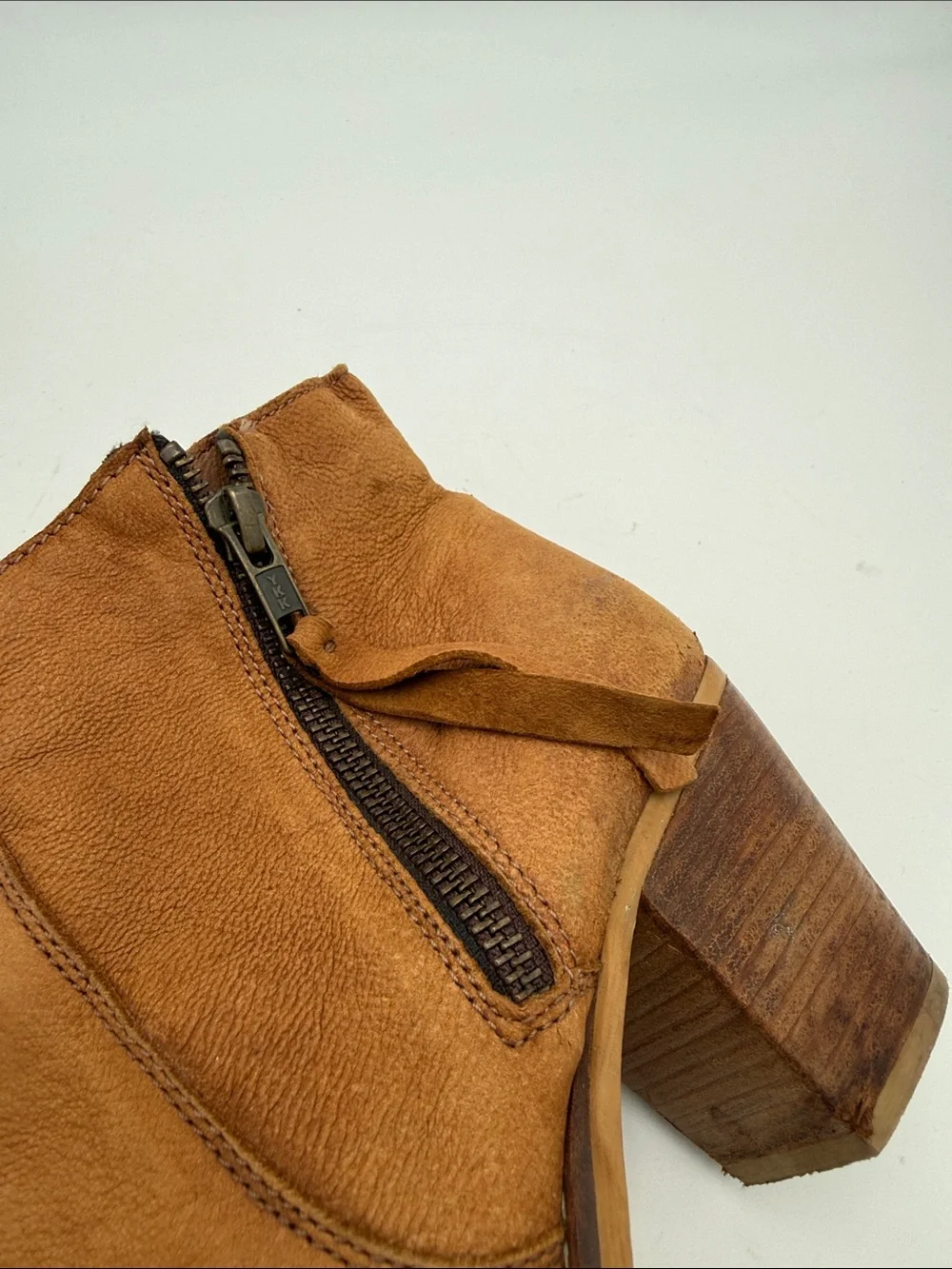 American eagle outfitters Tan Suede Ankle Boots  women 9 leather festival casual